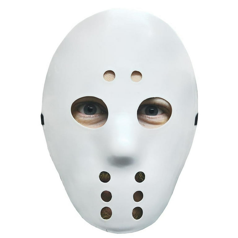 Glow In The Dark White Hockey Mask