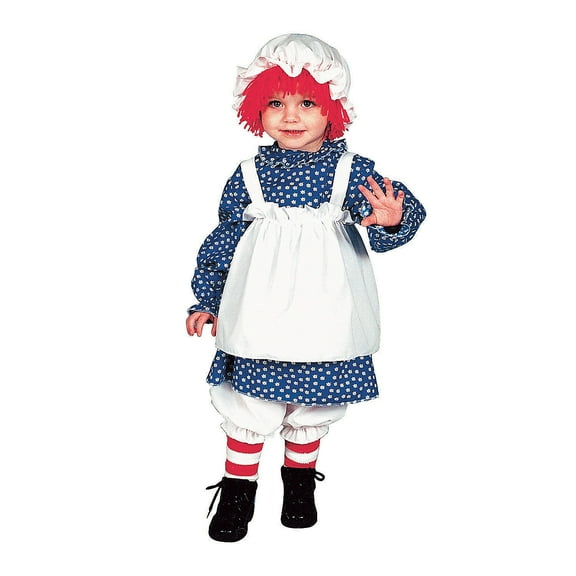 Halloween Express Toddler Girls' Raggedy Ann Costume - Size 12-24 Months