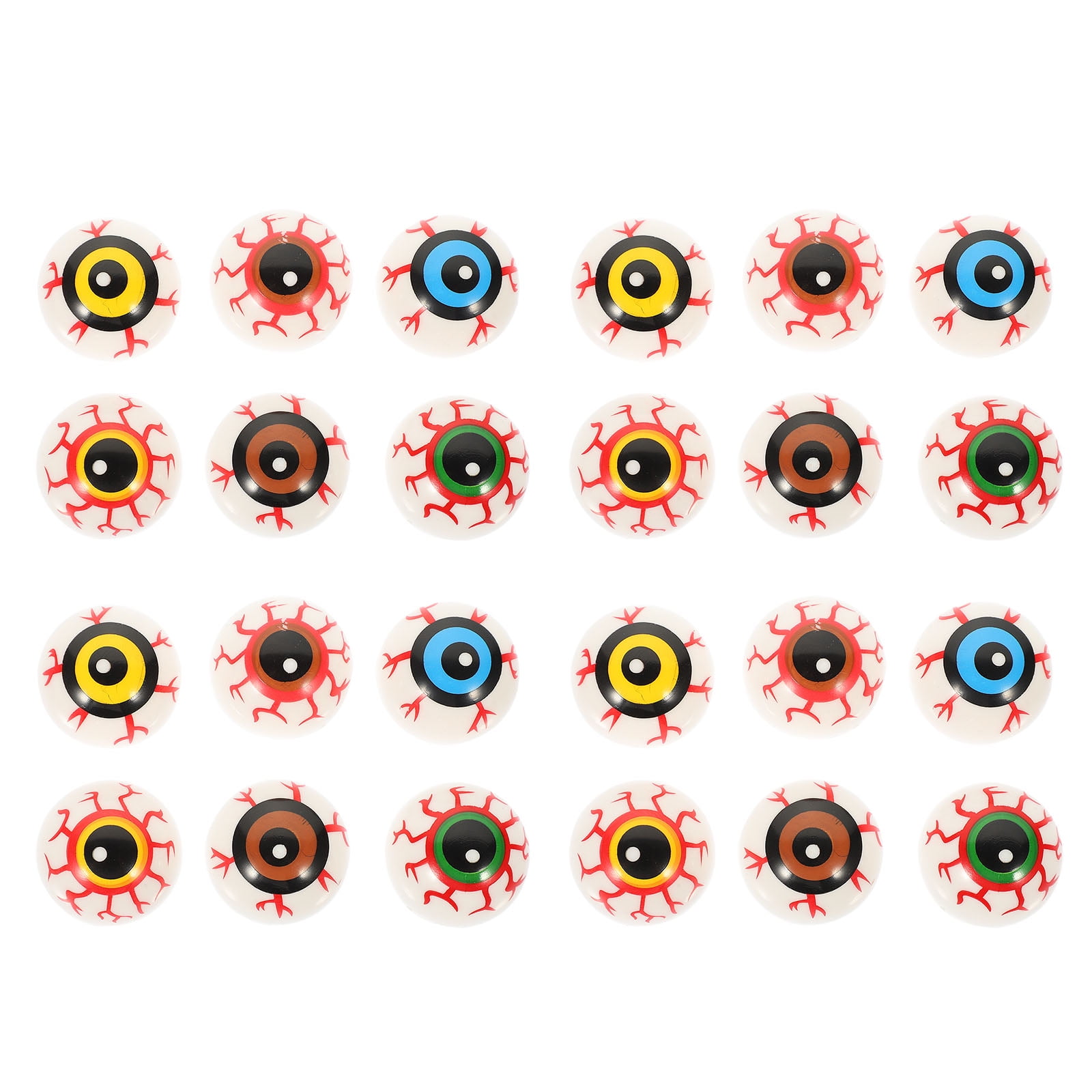 Halloween Eyeballs Eyeball Eyes Props Fake Scary Ball Bounce Diy Doll