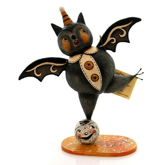 Halloween Flying Bat Figurine Paper-Pulp Bethany Lowe Jp4872