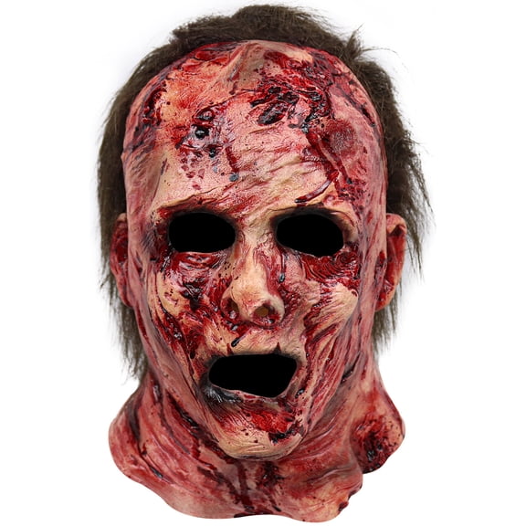 Halloween Face Mask Horror Mask Bloody Monster Mask for Adult Party Haunted House Accessory 1 Pack