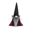 thumbnail image 1 of Halloween Faceless Gnome Doll Ornament 1 Pack Soft Cloth Black Witch Cloak & Hat Holiday Decor Washable Tabletop Figurine for Indoor Home Party Halloween Christmas Festival Decoration Gift, 1 of 7