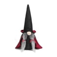 thumbnail image 1 of Halloween Faceless Gnome Doll Ornament 1 Pack Soft Cloth Black Witch Cloak & Hat Holiday Decor Washable Tabletop Figurine for Indoor Home Party Halloween Christmas Festival Decoration Gift, 1 of 7