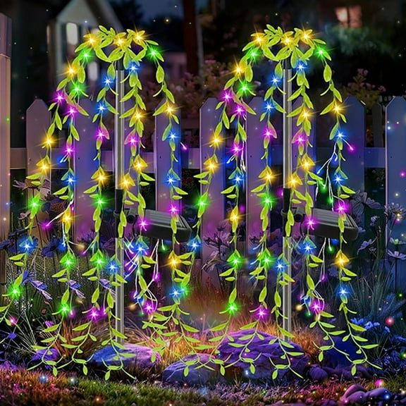 Halloween Fairy Lights,Solar Simulation Branch Tree Lights String Lights Outdoor Garden Sky Night Lights Decorative Inserted Lights,Halloween String Lights,Party Decorations(1pc 18in)