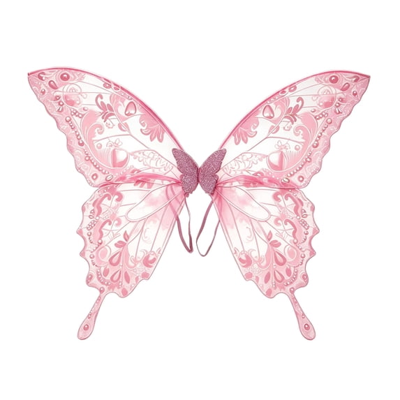Halloween Fairy Wing for Women,29.53 Inch Sparkle Butterfly Costume for Halloween Party Outfit Matching and Photography,Colorful Wing of Clothing