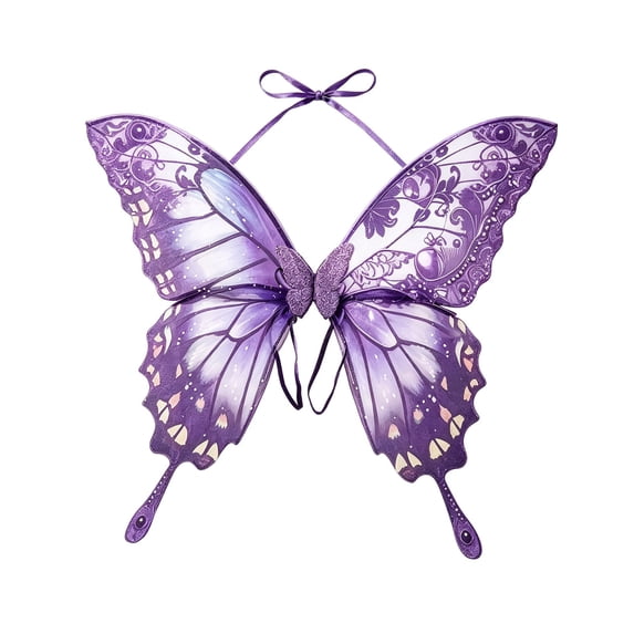 Halloween Fairy Wings, Multi-Color Props, Party Dress-Up Set, Transforms Costume Look and Adds Magical Flair for Themed Balls, Masquerade Nights and Cosplay Events.