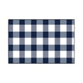 thumbnail image 1 of Halloween Fall Outdoor Rug Plaid Rug Foldable Floor Mat for Thanksgiving Front Door Front Porch Farmhouse Entryway Patio Decoration, 1 of 7