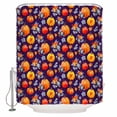 thumbnail image 1 of Halloween Fall Pumpkin Shower Curtain Set ，Waterproof Fabric Shower Curtains Shower Curtains for Bathroom,Bathroom Decor 60"x72", 1 of 6