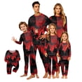 thumbnail image 1 of Halloween Family Matching Pajamas Group Portrait Wear - Classic Pajamas for Women and Comfortable Womens Pajama Sets Holiday Sleepwear Outfits Line, 1 of 2