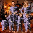thumbnail image 1 of Halloween Family Matching Pajamas Sets, Halloween Family Daily Leisure Loungewear, Pumpkin Holiday PJS Sleepwear, Seasonal Halloween Party Family for Home Relaxation Casual Wear Indoor, 1 of 7