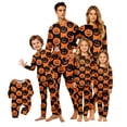 thumbnail image 1 of Halloween Family Matching Pajamas Sets, Seasonal Matching Sleepwear, Spooky Bat Season Casual Home Pajamas Loungewear, Holiday Matching Pjs for Halloween Party Daily Relaxation Nightwear, 1 of 4