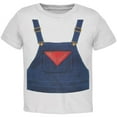 thumbnail image 1 of Halloween Farmer Overalls Costume Toddler T-Shirt - 2T, 1 of 1