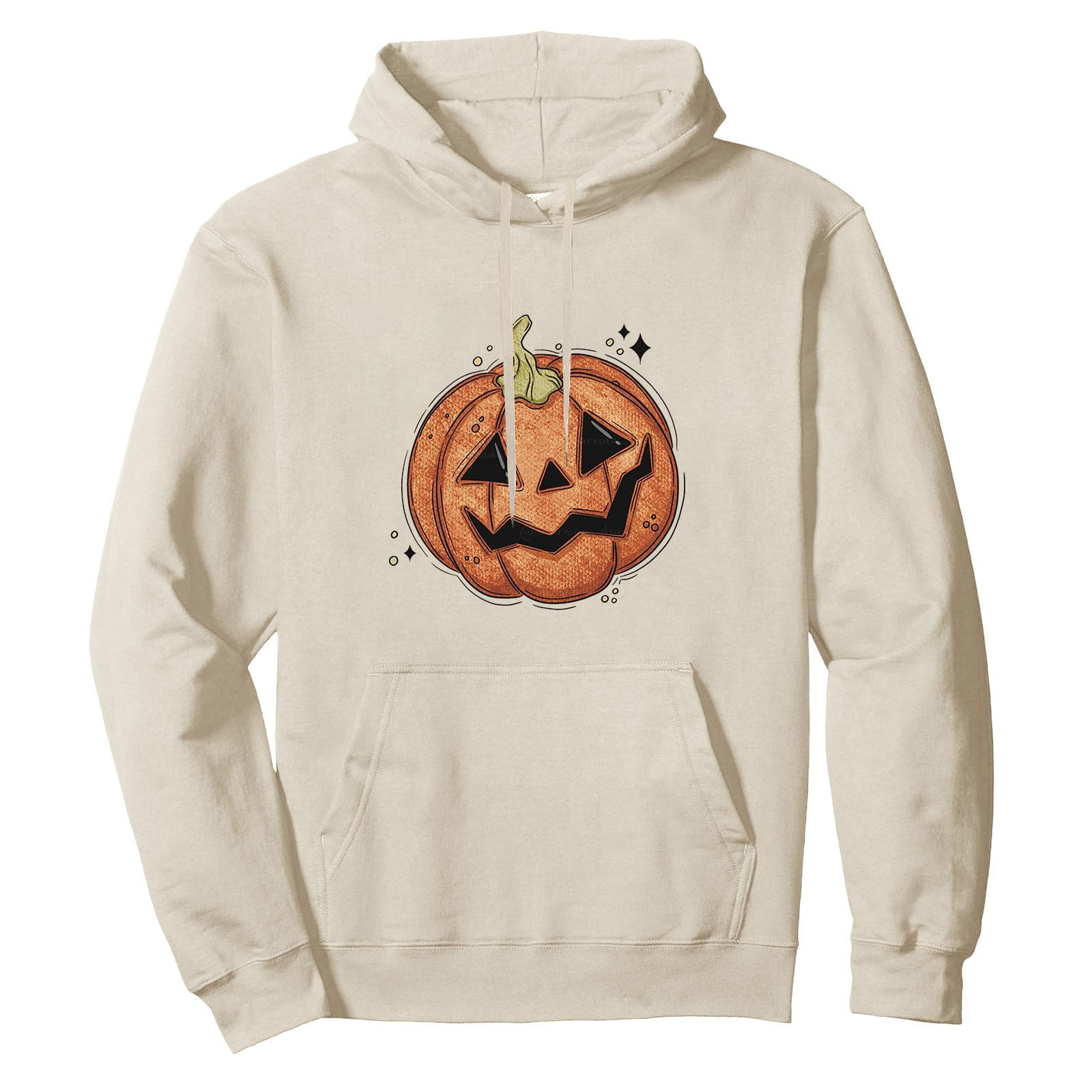Fashion Loose Hooded Sweatshirt Print Pumpkin Head Print Loose Men's