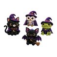 thumbnail image 1 of Halloween Felt Ornament Making Kit, Halloween Friends DIY Sewing Kit With Pre-Cut Dly Patchwork Kit | All-In-One Fabric Craft Kit With Fabric and Supplies for Beginners Halloween Decorations, 1 of 5