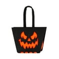 thumbnail image 1 of Halloween Felt Treat Bags for Kids, Cute Devil Ghost Pumpkin Owl Totes Bags, Trick Or Treat Party Favor Goodies Gifts Bag with Handles for Party, 1 of 5