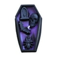 thumbnail image 1 of Halloween Flameless Candles, Novelty Spooky Skeleton Coffin Candles Flickering Wick Real Wax Halloween Candles for Gifts, 1 of 5
