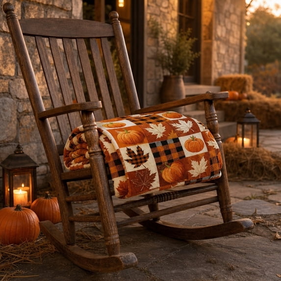 Halloween Flannel Throw Blanket, Festive Printed Sofa Cover, Warm Bed Decor for Living Room Holiday, 50"x60" Plush Throw, Spooky Season Comfort Gift for Adults, C