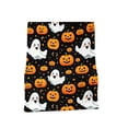 thumbnail image 1 of Halloween Flannel Throw Blanket, Pumpkin Ghost Gnome Fleece Blanket, Soft Cozy Halloween Sofa Blanket for Couch, Bed, Living Room, Fall Home Decor, 1 of 5