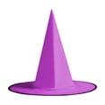 thumbnail image 1 of Halloween Floating Witch Hat - Hanging Witches Hat, Witch Hat Hanging Decor, Wizard Hat for Women, No Cord, Halloween Decorations Accessories, 1PC-Purple, 1 of 6