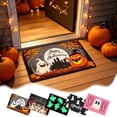 thumbnail image 1 of Halloween Floor Mat Imitation Pashm Skidproof Mat 23.62x15.74in Polyester Skidproof & Easy Clean for Bathroom Entryway Kitchen Living Room by MPOISVA, 1 of 7