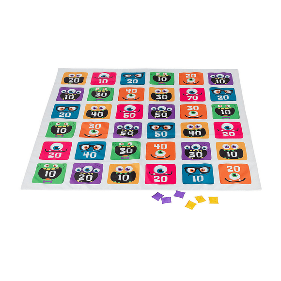 Halloween Floor Toss Game, Halloween, Toys, 7 Pieces