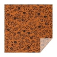 thumbnail image 1 of Halloween Floral Pumpkin Pattern Square Tablecloth,Waterproof Square Table Cover,Wipeable Spillproof Washable Table Cover for Home Kitchen Party Decor 52"x52"(132x132cm), 1 of 6