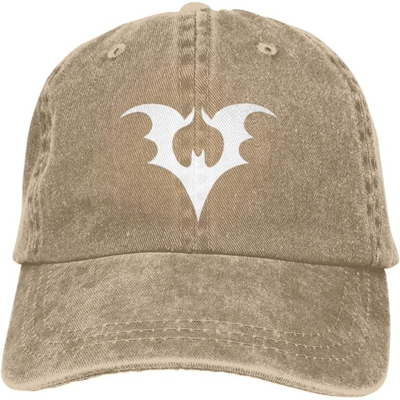 Halloween Flying Bats Funny Hat Adjustable Denim Baseball Cap Black Dad Hat Men Women