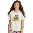 thumbnail image 1 of Halloween Flying Witch Smurfette Girls Kids T Shirt Tees Teen Brisco Brands S, 1 of 5