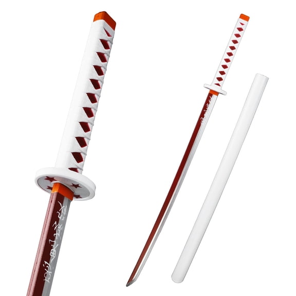 Munetoshi 41" Foam Demon Killer Anime Kanao Sword Cosplay Halloween Prop