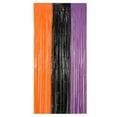 thumbnail image 1 of Halloween Foil Fringe Curtains - Orange Purple Black Metallic Tinsel Foil Fringe Curtains Photo Streamers Backdrop for Wall Decor Party Photo Booth Props 3.2x6.5 FT, 1 of 9