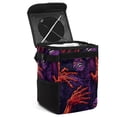 thumbnail image 1 of Halloween Foldable Car Garbage Can with Lid, Leak-proof, Hanging Storage Bag - Trash Can for Car, Car Trash Can, 1 of 6