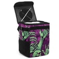 thumbnail image 1 of Halloween Foldable Car Trash Bin with Lid, Leak-proof Mini Trash Can for Car, Hanging Storage Bag Included, 1 of 1