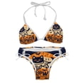 thumbnail image 1 of Halloween Font Detachable Sponge Adjustable Strap Bikini Set Two-Pack Swim Suits - Ideal for Beach and Pool Scenes, 1 of 6