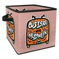 thumbnail image 1 of Halloween Font Toy Storage Box, Foldable with Handle, 10.8"x10.5"x10.6", Large Capacity, Storage Cubes, Storage Bin, 1 of 6