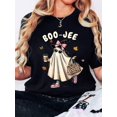 thumbnail image 1 of Halloween For Women Boojee, Halloween Gift Boujee Ghost, Halloween T-Shirt 2024, Boo Coffee Lover Shirt, Autumn Bougie Shirt, Scary Season, 1 of 6