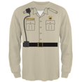 thumbnail image 1 of Halloween Forest Park Ranger Costume Mens Long Sleeve T Shirt Sand X-LG, 1 of 2