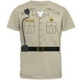 thumbnail image 1 of Halloween Forest Park Ranger Costume Mens T Shirt Sand X-LG, 1 of 6