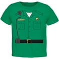thumbnail image 1 of Halloween Forest Park Ranger Costume Toddler T Shirt Kelly Green 4T, 1 of 2