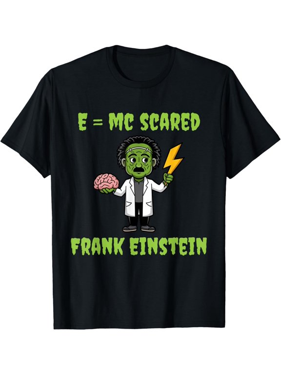 Halloween Frank Einstein Scientist Easy Classic Design For Gift Giving T-Shirt, Size S-5XL