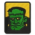 thumbnail image 1 of Halloween Frankenstein Monster Applique Multi-Color Embroidered Hook & Loop Patch - 2.0 Inch Mini, 1 of 5