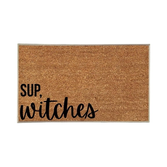 Halloween Front Door Mat Halloween Printed Carpet Non-slip Entry Door Entry Mat Absorbent Bathroom Kitchen Entryway Mat 40*60cm