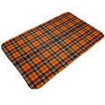 thumbnail image 1 of Halloween Front Door Mat, halloween plaid pumpkins Halloween Decorations Indoor Mats for Bedroom Bathroom Kitchen, Halloween Decor Non-Slip Carpet Entryway Mat 20x31.5in, 1 of 6