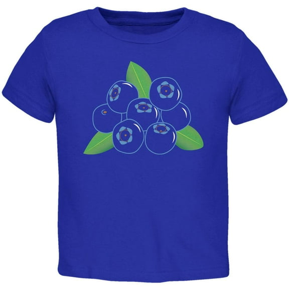 Halloween Fruit Blueberry Costume Toddler T Shirt Royal 3T