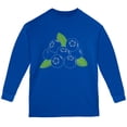 thumbnail image 1 of Halloween Fruit Blueberry Costume Youth Long Sleeve T Shirt Royal YSM, 1 of 2