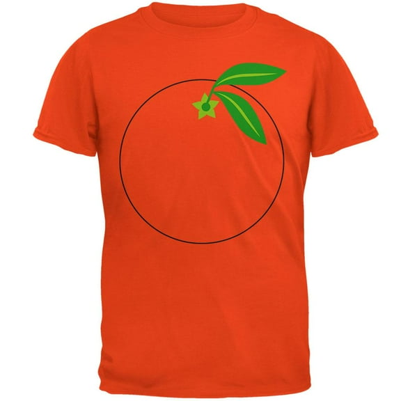 Halloween Fruit Orange Costume Mens T Shirt Orange MD