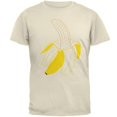 thumbnail image 1 of Halloween Fruit Peeled Banana Costume Mens T Shirt Natural SM, 1 of 2