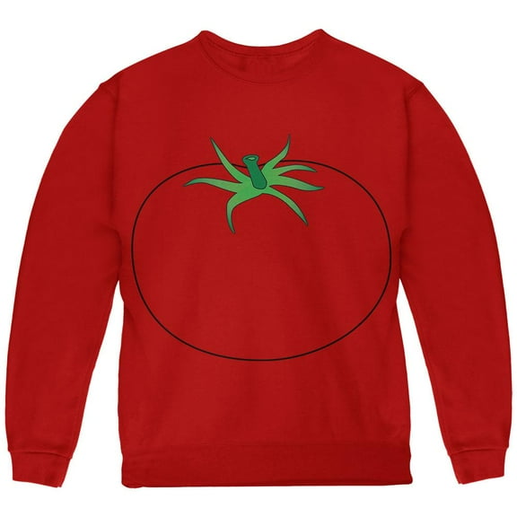 Halloween Fruit Vegetable Tomato Costume Youth Sweatshirt Red YLG