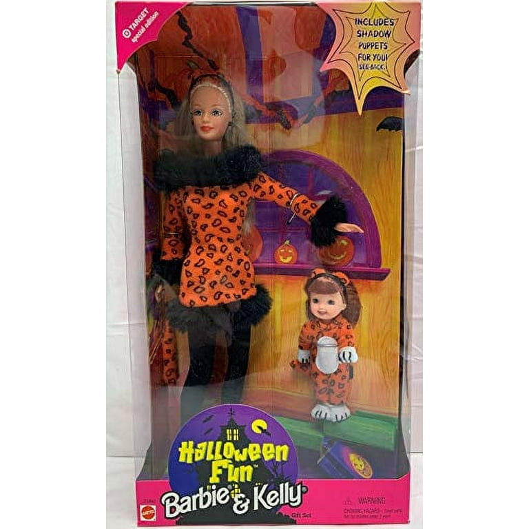 Halloween Fun Barbie Kelly Doll Set Target Special Edition 1998 Mattel 23460 Walmart