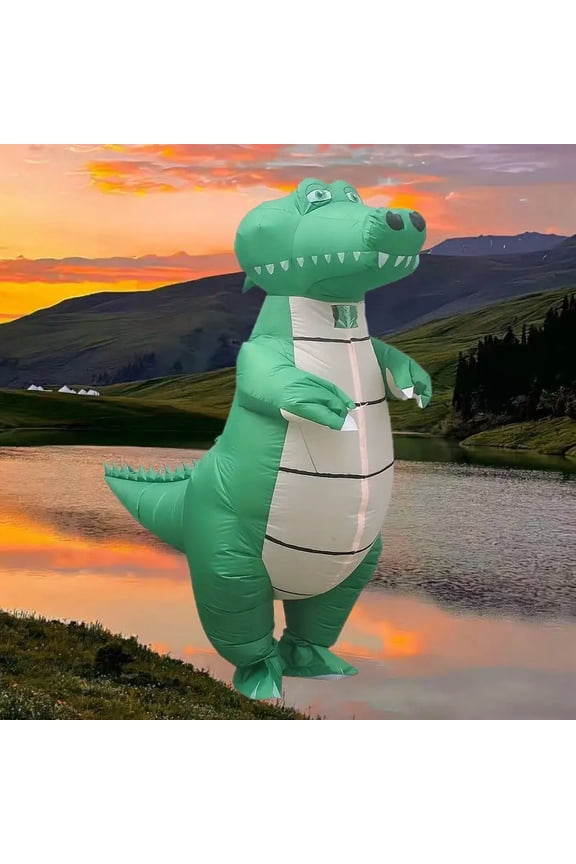 Halloween Funny Inflatable Costume Cosplay Cool Handsome Inflatable Dragon Cartoon Dragon Funny Gift Halloween Cosplay Dress Up