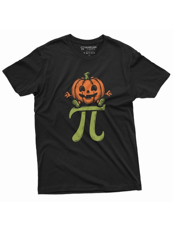 Halloween Funny Pumpkin T-shirt Pi Pie funny Halloween costume Tee shirt
